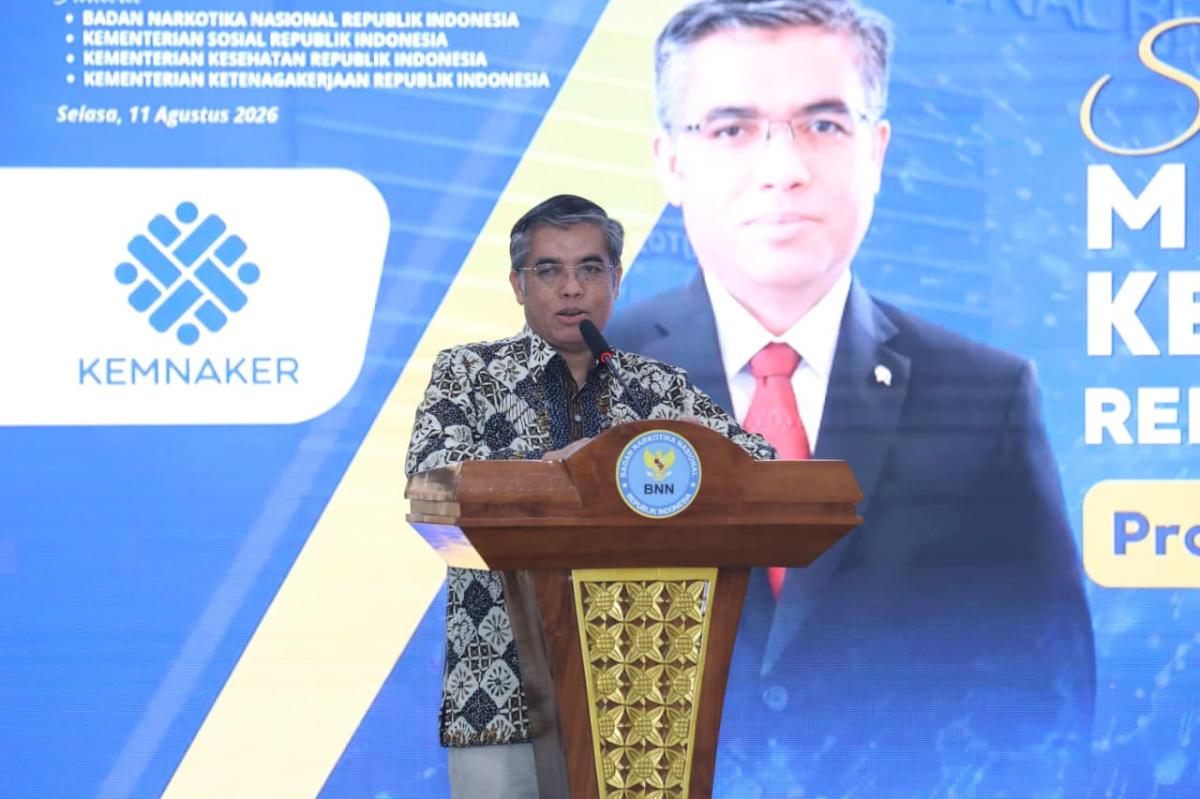 Kemnaker Siapkan Pelatihan dan Akses Kerja bagi Penyintas Penyalahgunaan Narkoba